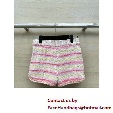 chanel Cotton  &  Mixed Fibers Pink  &  Multicolor SHORTS P76604 2024